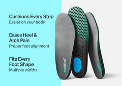 OFG Men's Orthotic Insoles