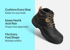 Granite Work Boots - Black