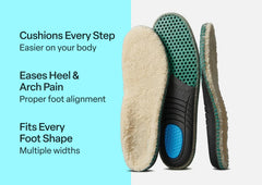 Men's Slipper Insoles - Tan