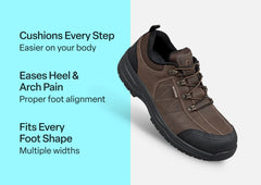 Basalt Work Shoes - Brown