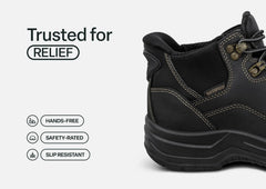 Quartz Hands-Free Work Boots - Black