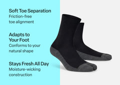 Bunion Relief Socks - Charcoal
