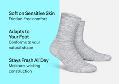 Casual/Dress Socks - Light Gray