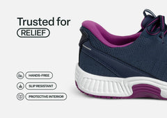 Kita Hands-Free - Navy/Orchid