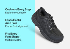 Basalt Work Shoes - Black