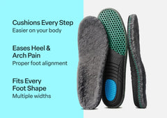 Women's Slipper Insoles - Gray